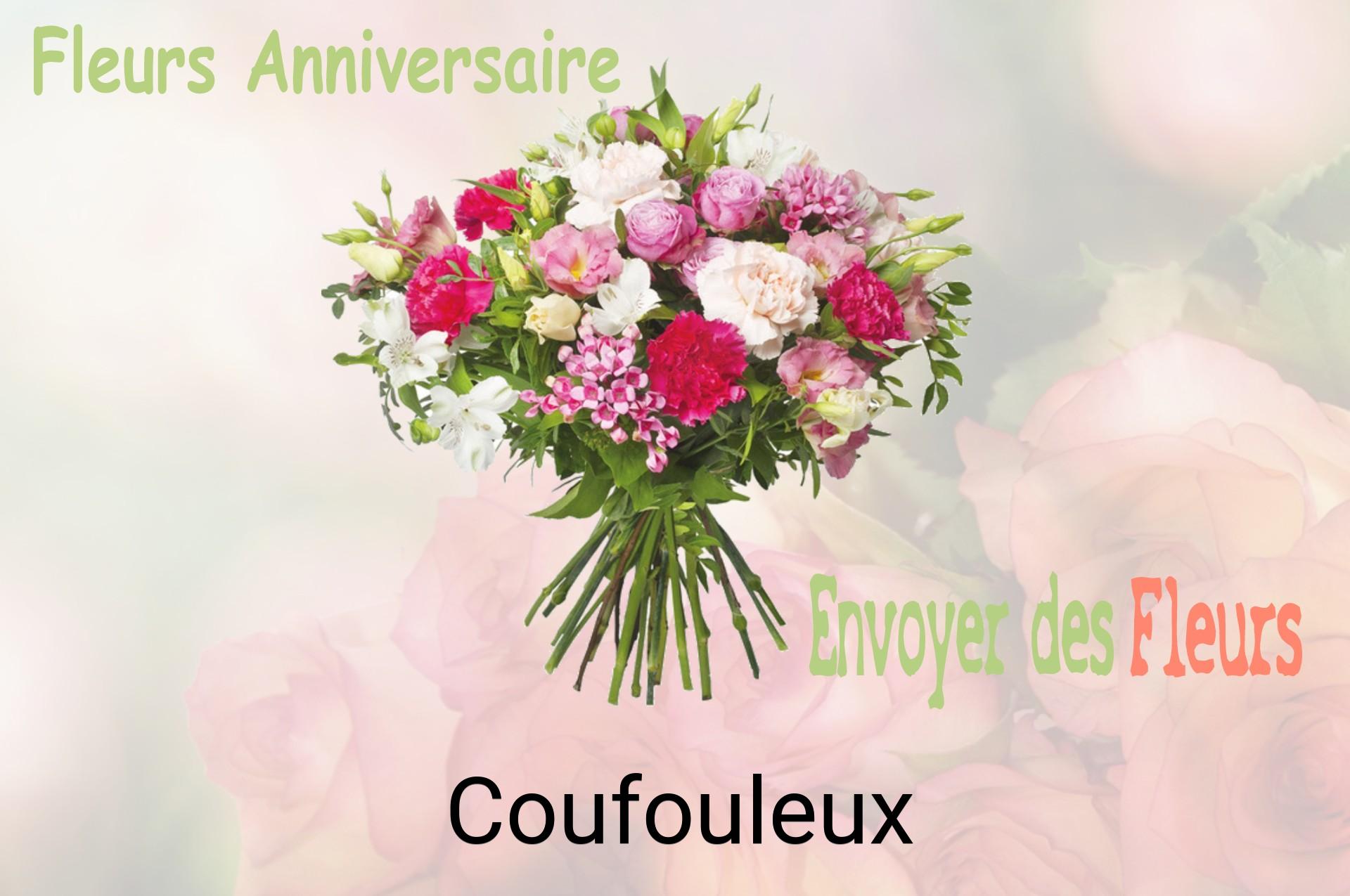 Bouquet de fleurs d’anniversaire livré à Coufouleux